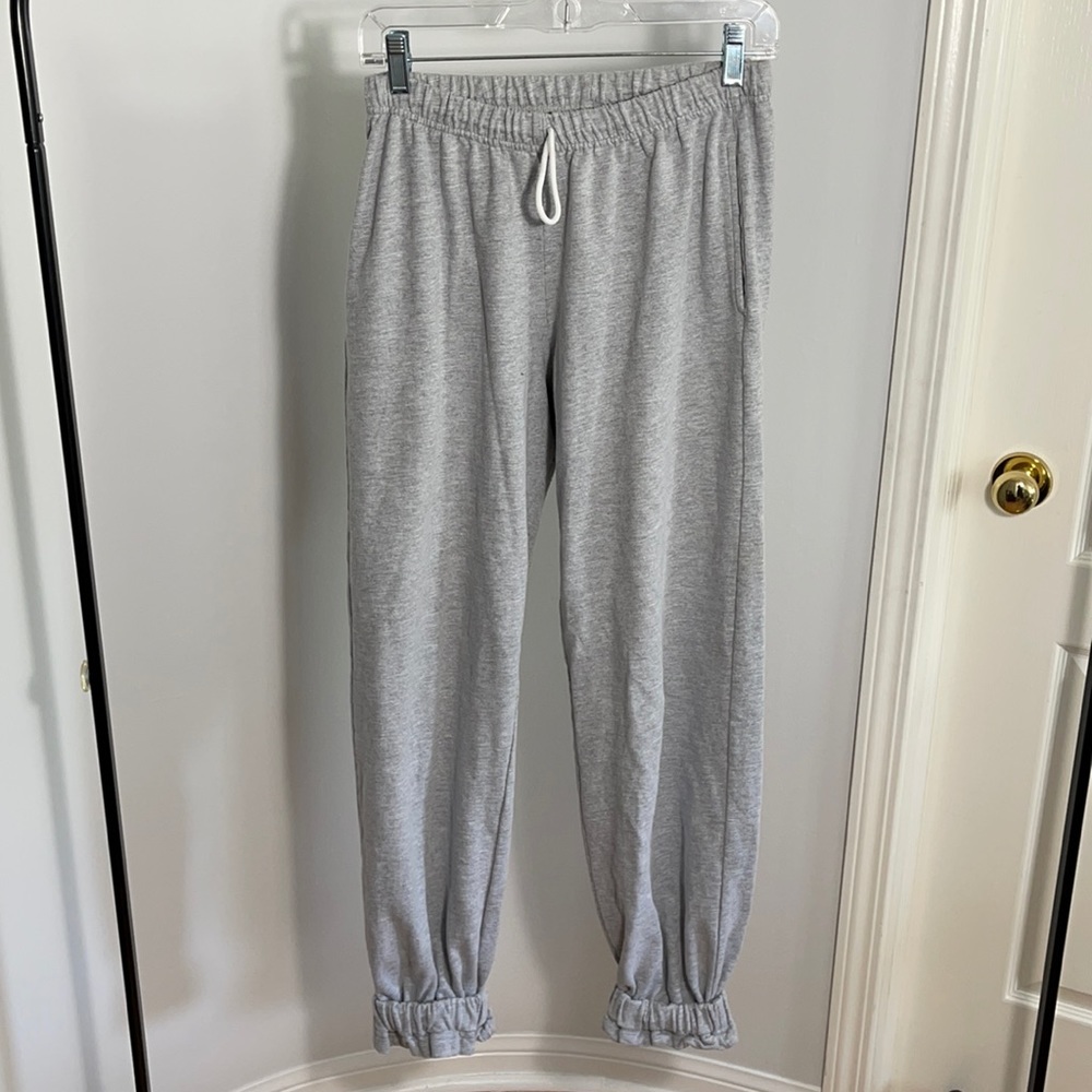 American Apparel Full Length Cuffed Sweatpants